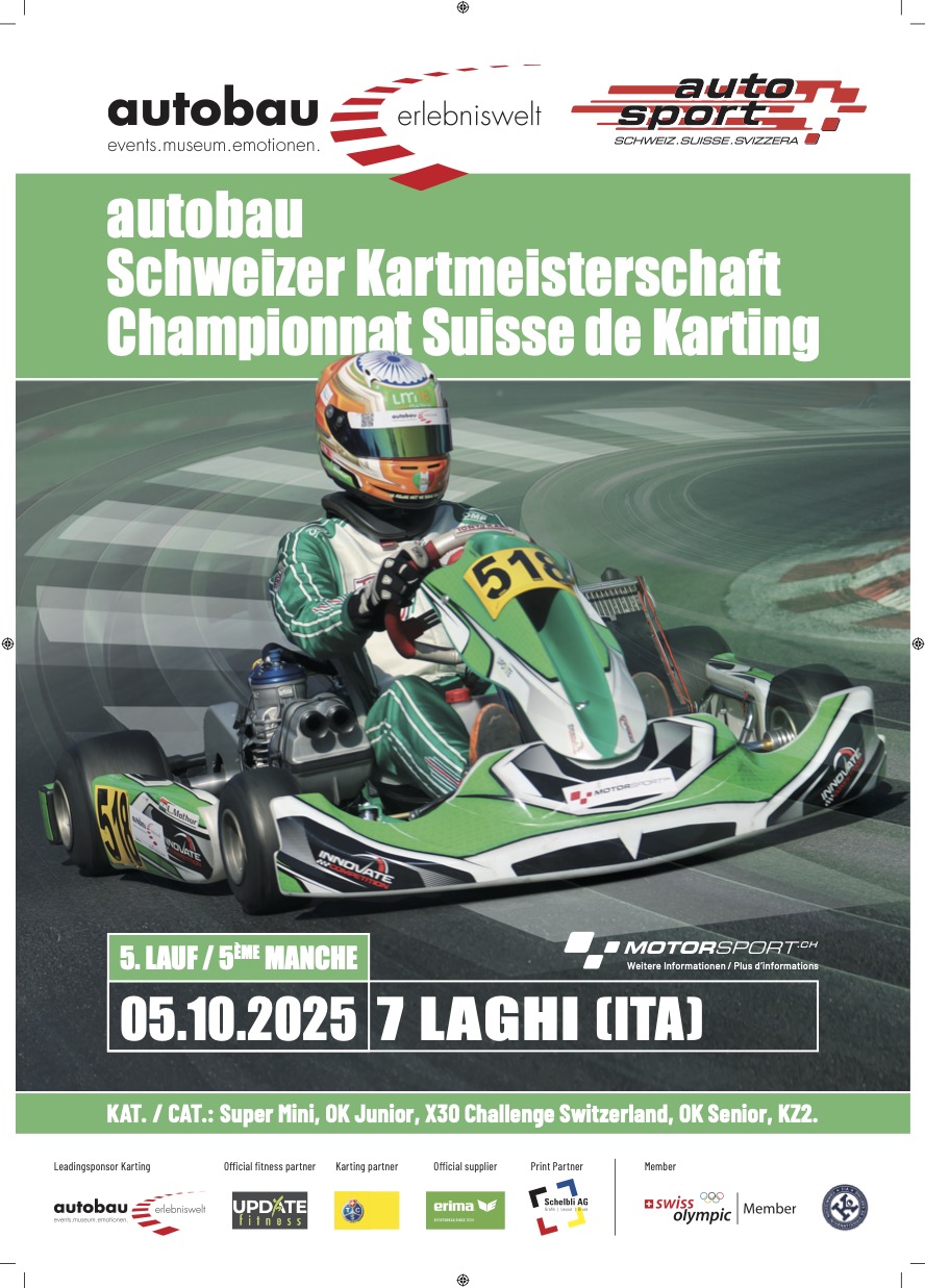 SKM Championnat Suisse de Karting R.5 - 4.5 OTTOBRE 2025