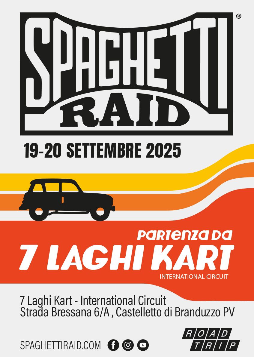 SPAGHETTI RAID - MANIFESTAZIONE STATICA 19.20 SETTEMBRE 2025