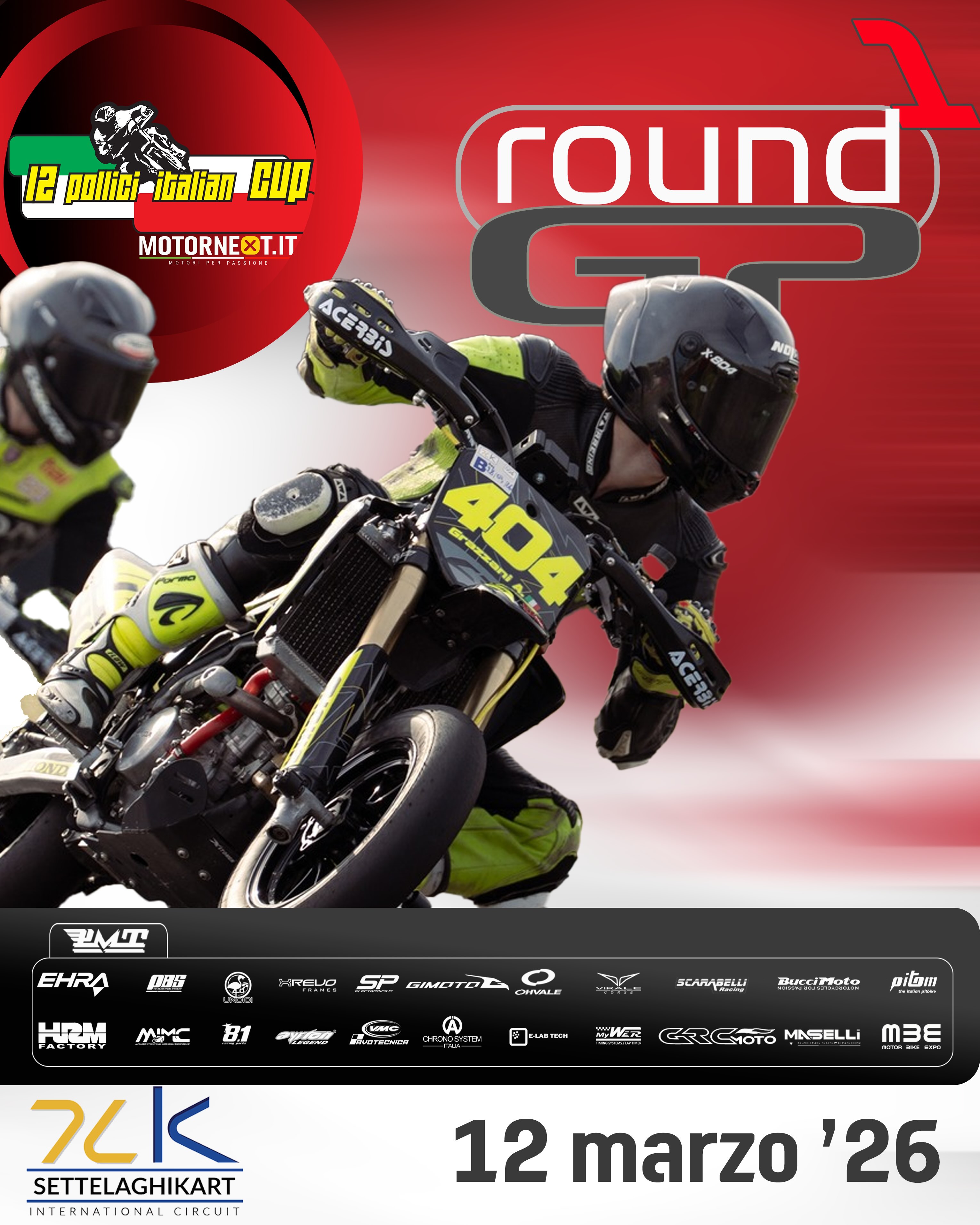 12 POLLICI ITALIAN CUP R.1 - 11.12 APRILE 2026