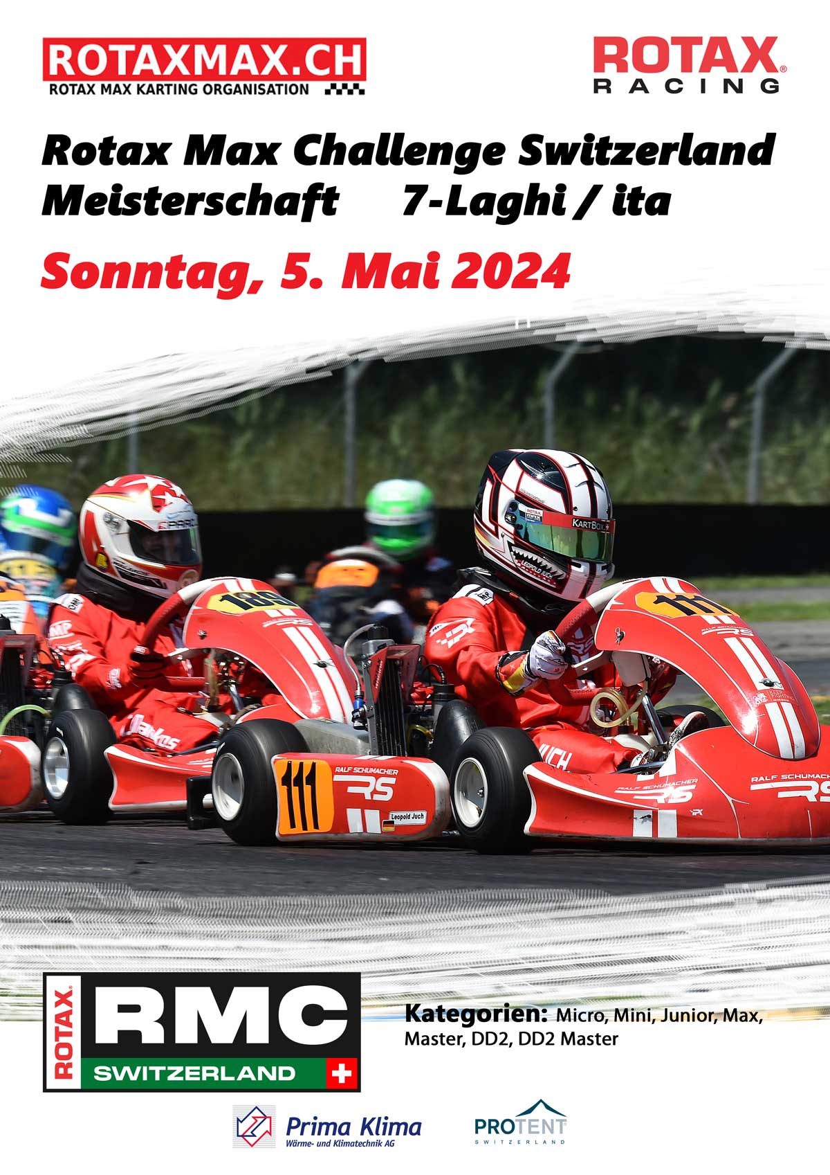 ROTAX MAX CHALLENGE SWITZERLAND MEISTERCHAFT - R2 5 MAGGIO 2024